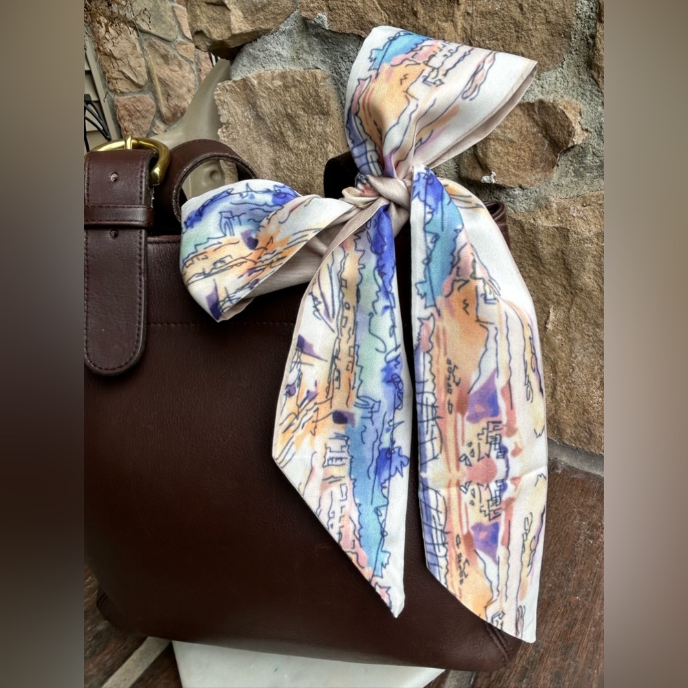 Set of 4 Purse Bow’s Twillies Art Print Hair Ties